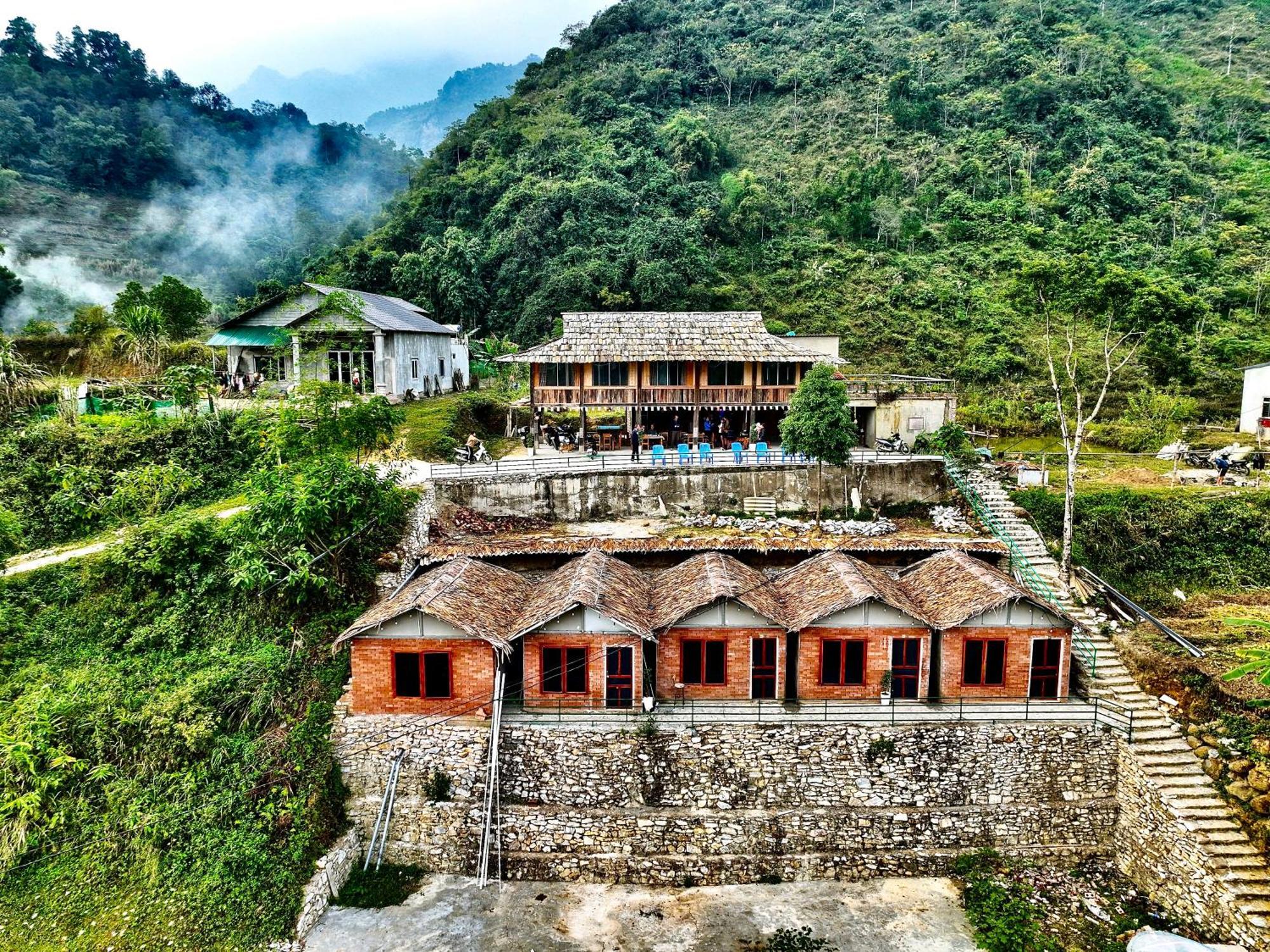 Du Gia Cozy Homestay & Tours Làng Cac Buitenkant foto
