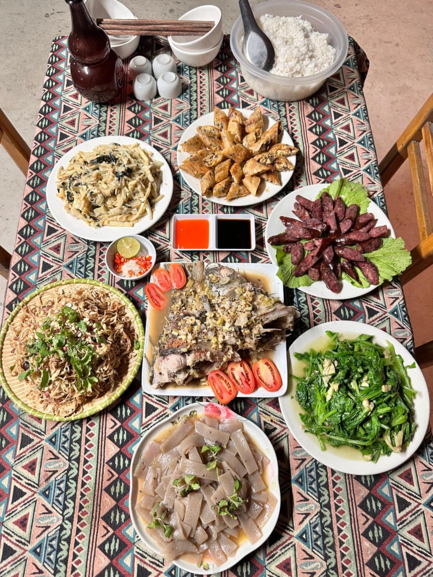 Du Gia Cozy Homestay & Tours Làng Cac Buitenkant foto